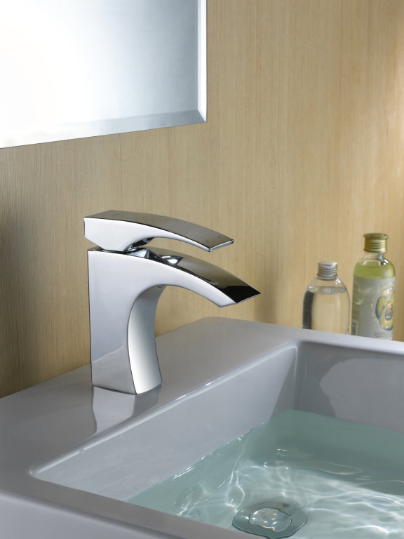 Dawn 5" 1.2 GPM Bathroom Faucet, Brushed Nickel, AB77 1586BN - The Sink Boutique