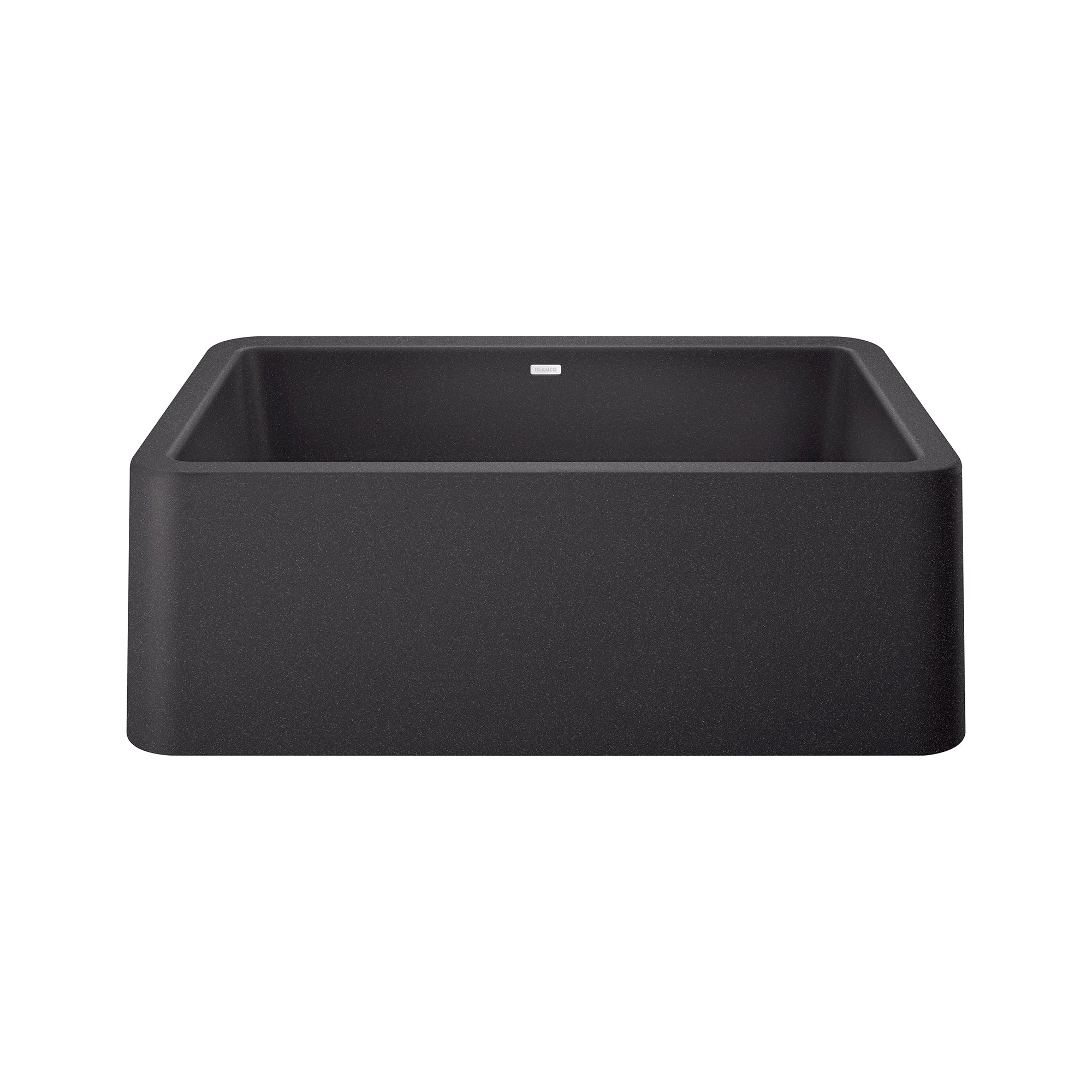 Blanco Ikon 30" Granite Composite Farmhouse Sink, Silgranit, Anthracite, 401732