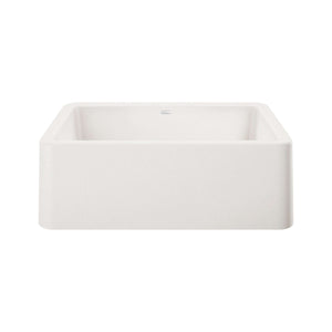 Alternate Image for Blanco Ikon 30" Granite Composite Farmhouse Sink, Silgranit, White, 401734