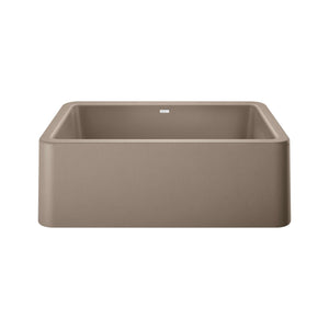 Alternate Image for Blanco Ikon 30" Granite Composite Farmhouse Sink, Silgranit, Truffle, 401777