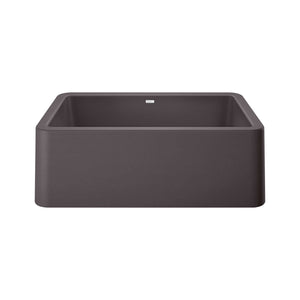 Alternate Image for Blanco Ikon 30" Granite Composite Farmhouse Sink, Silgranit, Cinder, 401779