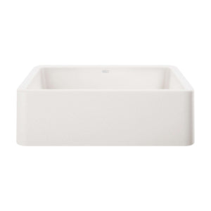 Alternate Image for Blanco Ikon 33" Granite Composite Farmhouse Sink, Silgranit, White, 401899