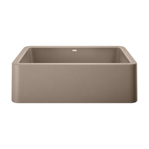 Alternate Image for Blanco Ikon 33" Granite Composite Farmhouse Sink, Silgranit, Truffle, 401988