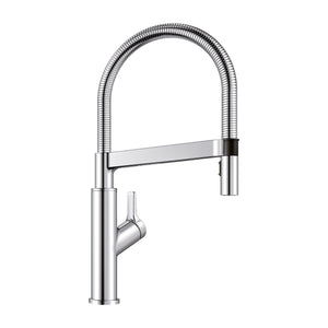 Alternate Image for Blanco Solenta 1.5 GPM Brass Kitchen Faucet, Semi-Pro, Polished Chrome, 401990