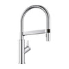 Blanco Solenta 1.5 GPM Brass Kitchen Faucet, Semi-Pro, Polished Chrome, 401990