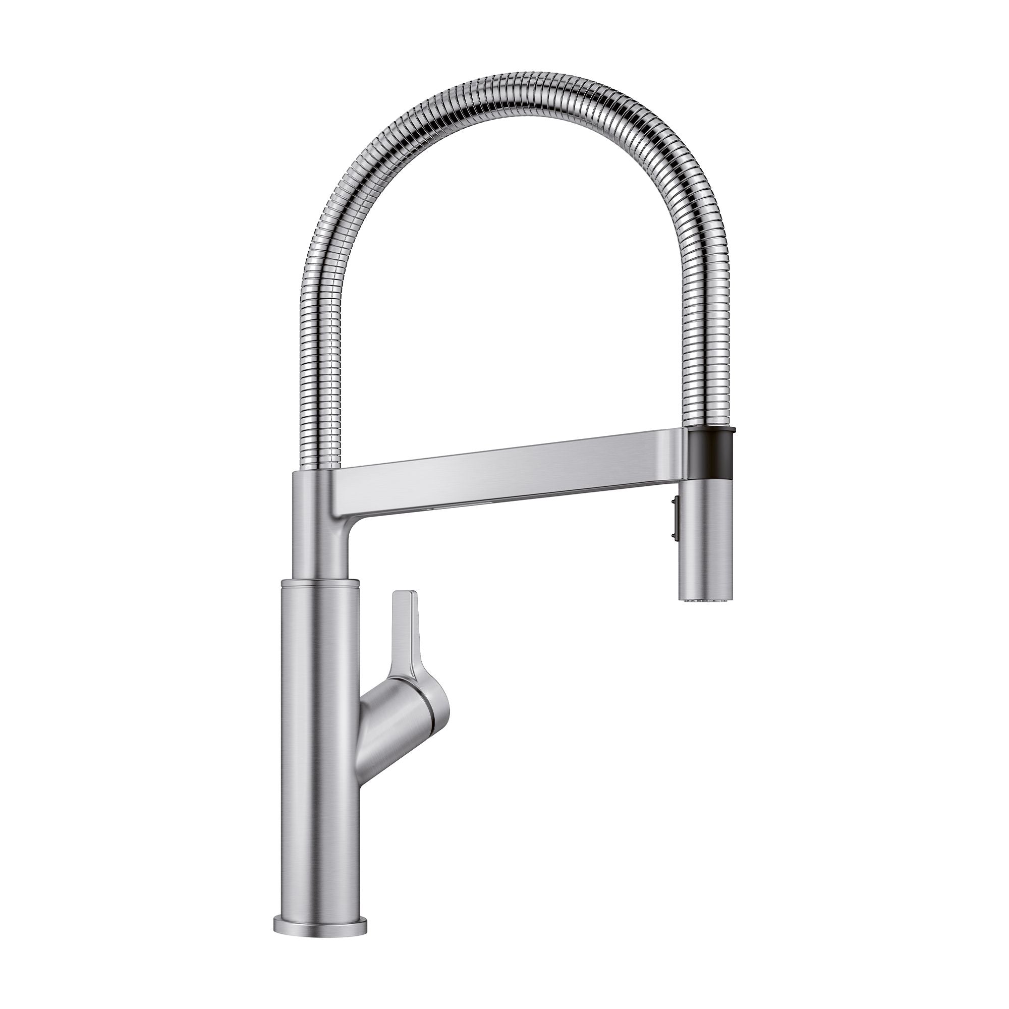 Blanco Solenta 1.5 GPM Brass Kitchen Faucet, Semi-Pro, Stainless, 401991