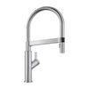 Blanco Solenta 1.5 GPM Brass Kitchen Faucet, Semi-Pro, Stainless, 401991