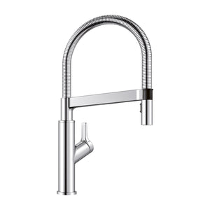Alternate Image for Blanco Solenta 1.5 GPM Brass Kitchen Faucet, Semi-Pro, Polished Chrome, 401992