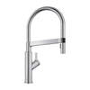 Blanco Solenta 1.5 GPM Brass Kitchen Faucet, Semi-Pro, Stainless, 401993