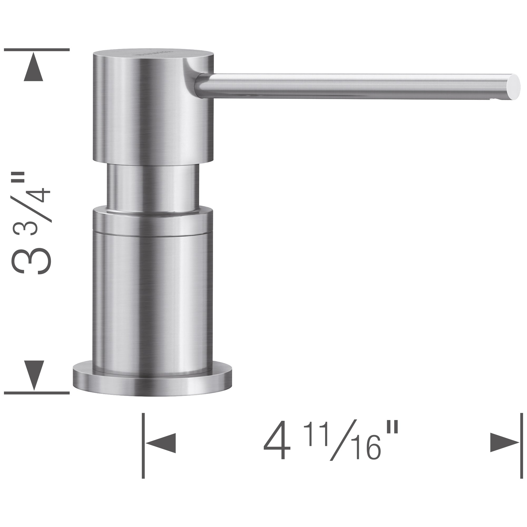 Blanco Lato Soap Dispenser - PVD Steel, 402299