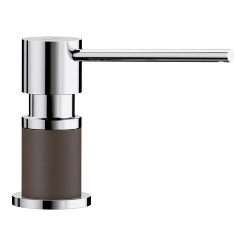 Blanco Lato Soap Dispenser - Chrome/Cafe, 402303