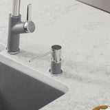 Blanco Lato Soap Dispenser - Chrome/Metallic Gray, 402305