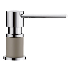 Alternate Image for Blanco Lato Soap Dispenser - Chrome/Truffle, 402306