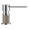 Blanco Lato Soap Dispenser - Chrome/Truffle, 402306