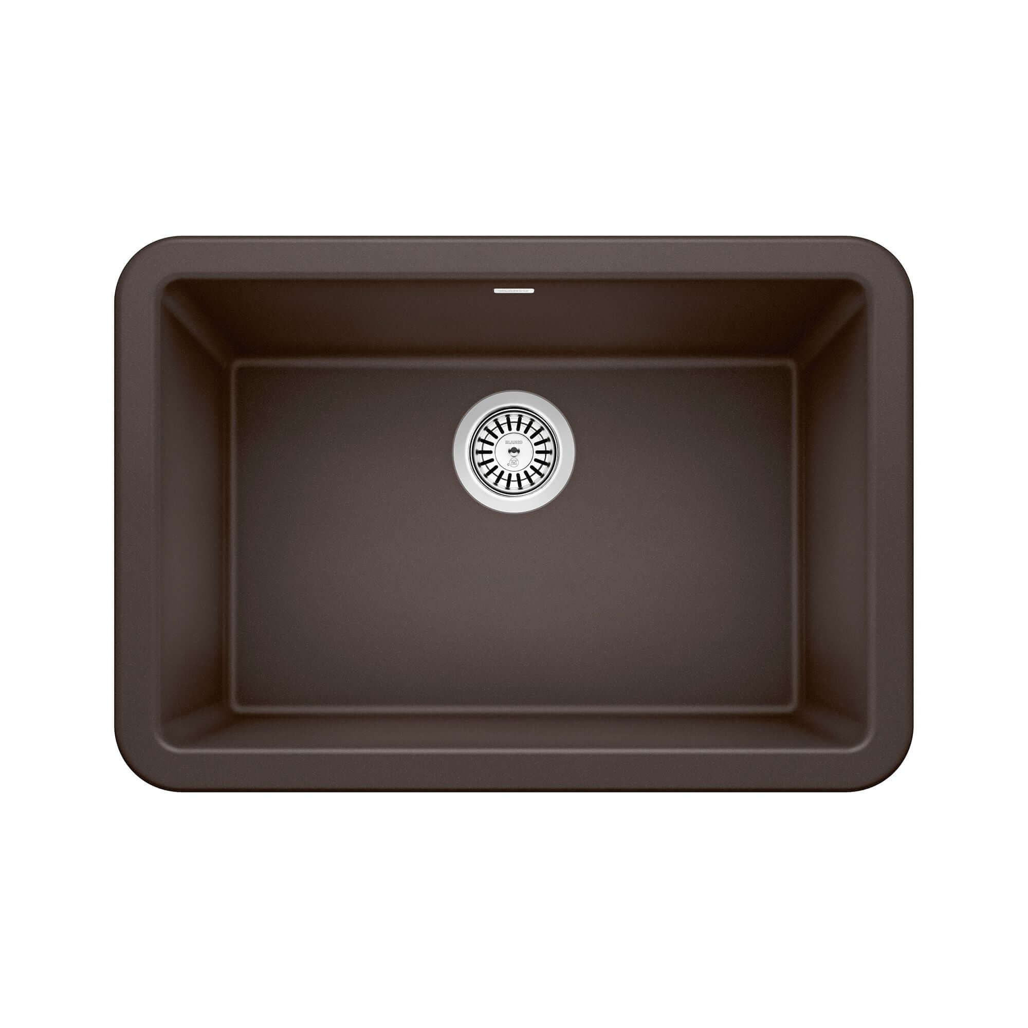 Blanco Ikon 27" Granite Composite Farmhouse Sink, Silgranit, Cafe, 402312