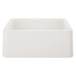 Alternate Image for Blanco Ikon 27" Granite Composite Farmhouse Sink, Silgranit, White, 402313