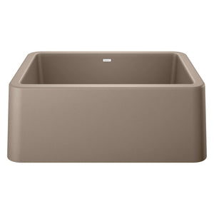 Alternate Image for Blanco Ikon 27" Granite Composite Farmhouse Sink, Silgranit, Truffle, 402318