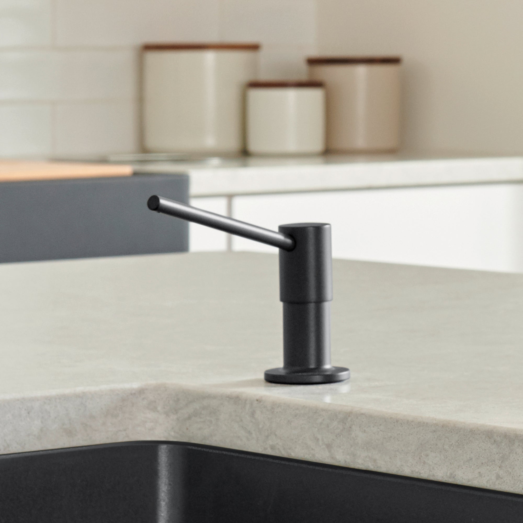 Blanco Torre Soap Dispenser - Coal Black, 402572