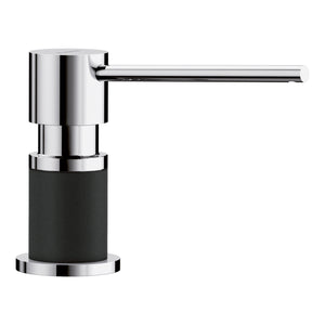 Alternate Image for Blanco Lato Soap Dispenser - Chrome/Coal Black, 402574