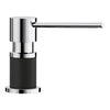 Blanco Lato Soap Dispenser - Chrome/Coal Black, 402574