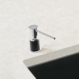 Blanco Lato Soap Dispenser - Chrome/Coal Black, 402574