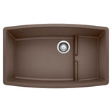 Blanco Performa 32" Undermount Granite Composite Kitchen Sink with Accessories, Silgranit, Cafe, 440063