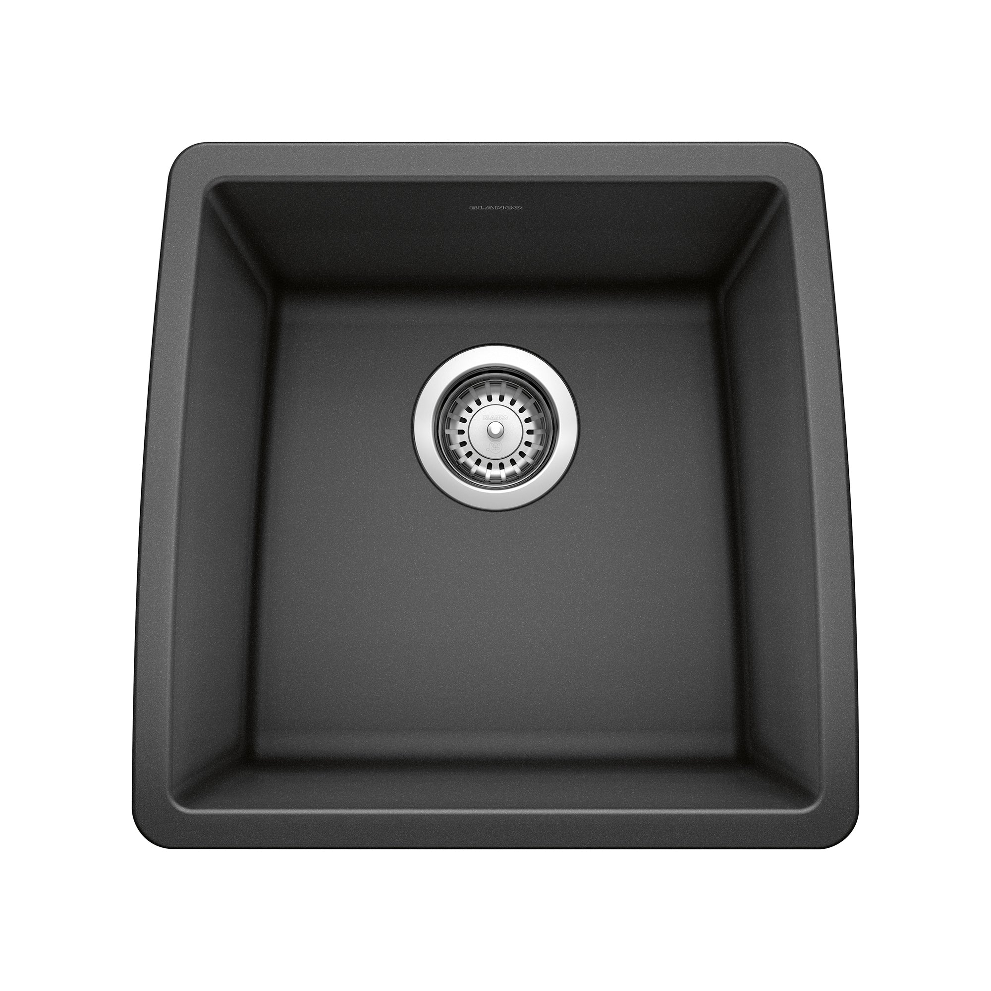 Blanco Performa 18" Rectangle Granite Composite Bar/Prep Sink, Silgranit, Anthracite, 440079