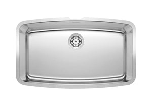 Alternate Image for Blanco Performa 32" Undermount Stainless Steel Kitchen Sink, 18 Gauge, 440104