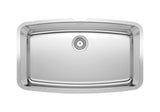 Blanco Performa 32" Undermount Stainless Steel Kitchen Sink, 18 Gauge, 440104
