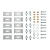 Blanco Undermount Clips for Silgranit Sinks (Set of 10), 440851