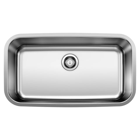 Blanco Stellar 28" Undermount Stainless Steel Kitchen Sink, 18 Gauge, 441024