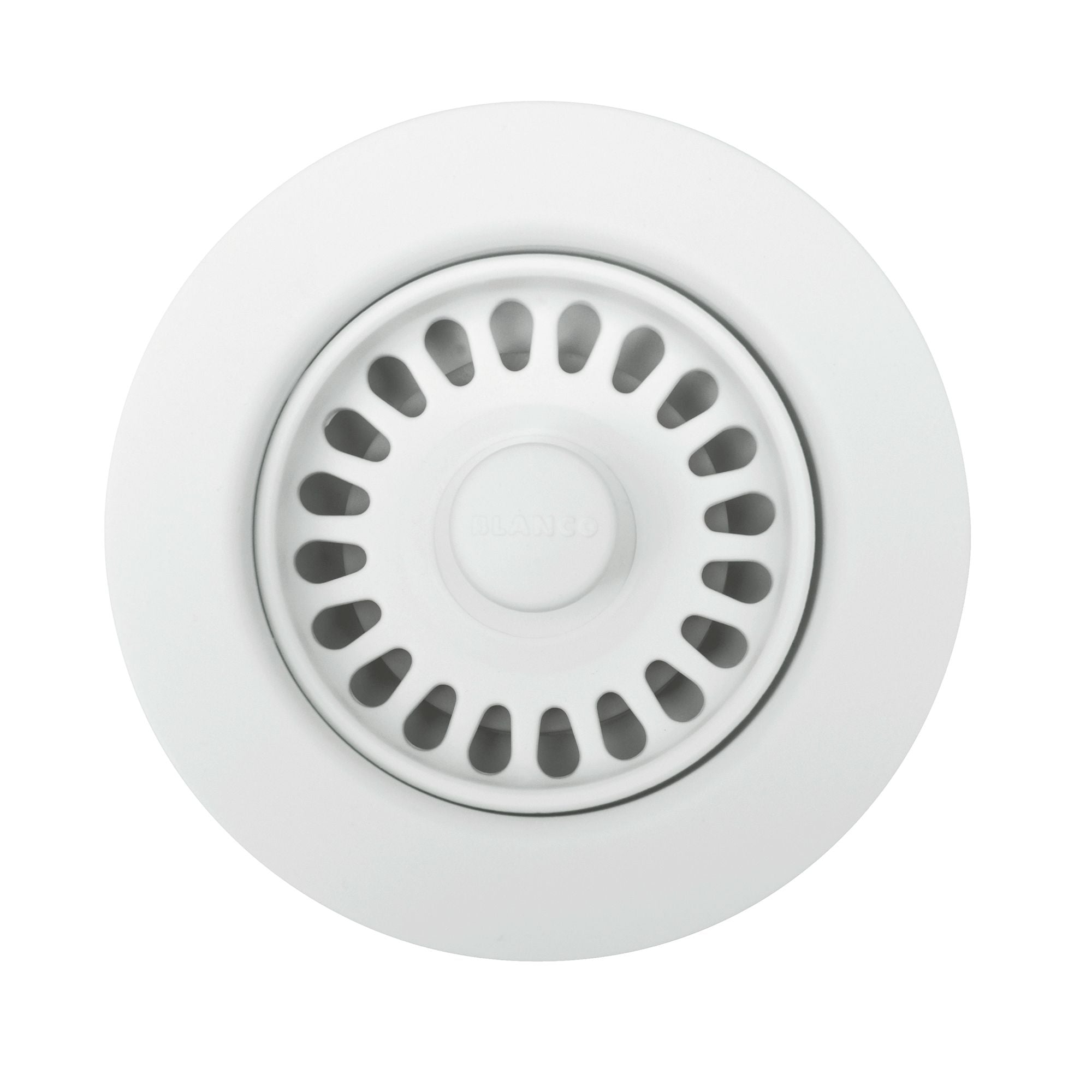 Blanco Decorative Disposal Flange Drain - White, 441096