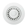Blanco Decorative Disposal Flange Drain - White, 441096