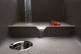 Blanco Performa 32" Undermount Granite Composite Kitchen Sink with Accessories, Silgranit, Truffle, 441291