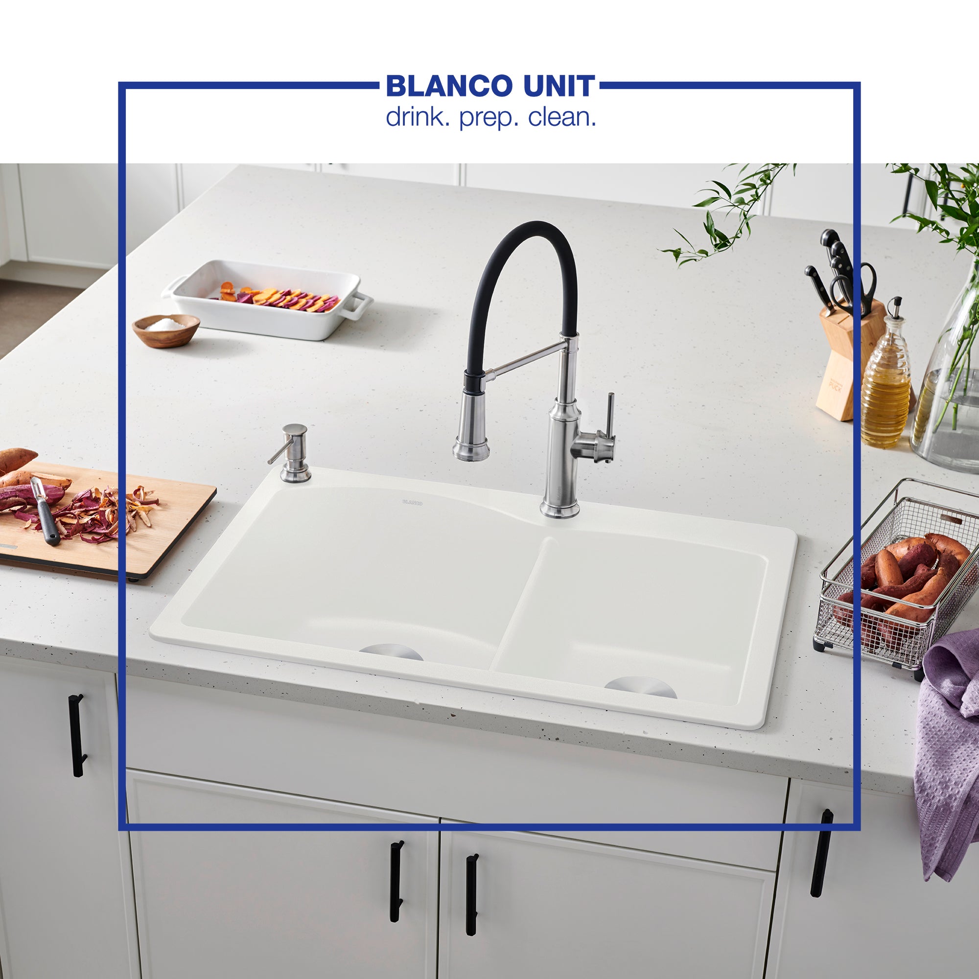 Blanco Empressa Soap Dispenser - PVD Steel, 442517