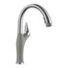 Blanco Artona 1.5 GPM Brass Kitchen Faucet, Pull-Down, Metallic Gray/Stainless, 442034