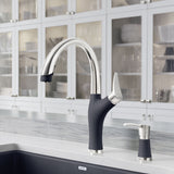 Blanco Artona Soap Dispenser - PVD Steel/Anthracite, 442049
