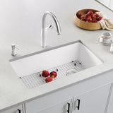 Blanco Artona Soap Dispenser - PVD Steel/White, 442054