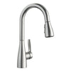 Blanco Atura 1.5 GPM Brass Bar Faucet, Pull-Down, Stainless, 442210
