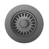 Blanco Decorative Disposal Flange Drain - Metallic Gray, 442229