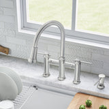 Blanco Empressa 1.5 GPM Brass Kitchen Faucet, Pull-Down, Polished Chrome, 442504