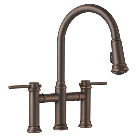 Blanco Empressa 1.5 GPM Brass Kitchen Faucet, Pull-Down, Oil-Rubbed Bronze, 442507
