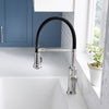 Blanco Empressa 1.5 GPM Brass Kitchen Faucet, Semi-Pro, Stainless, 442509