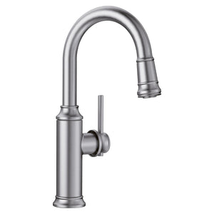 Alternate Image for Blanco Empressa 1.5 GPM Brass Bar Faucet, Pull-Down, Stainless, 442513
