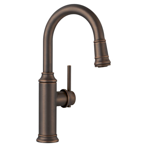 Blanco Empressa 1.5 GPM Brass Bar Faucet, Pull-Down, Oil-Rubbed Bronze, 442515
