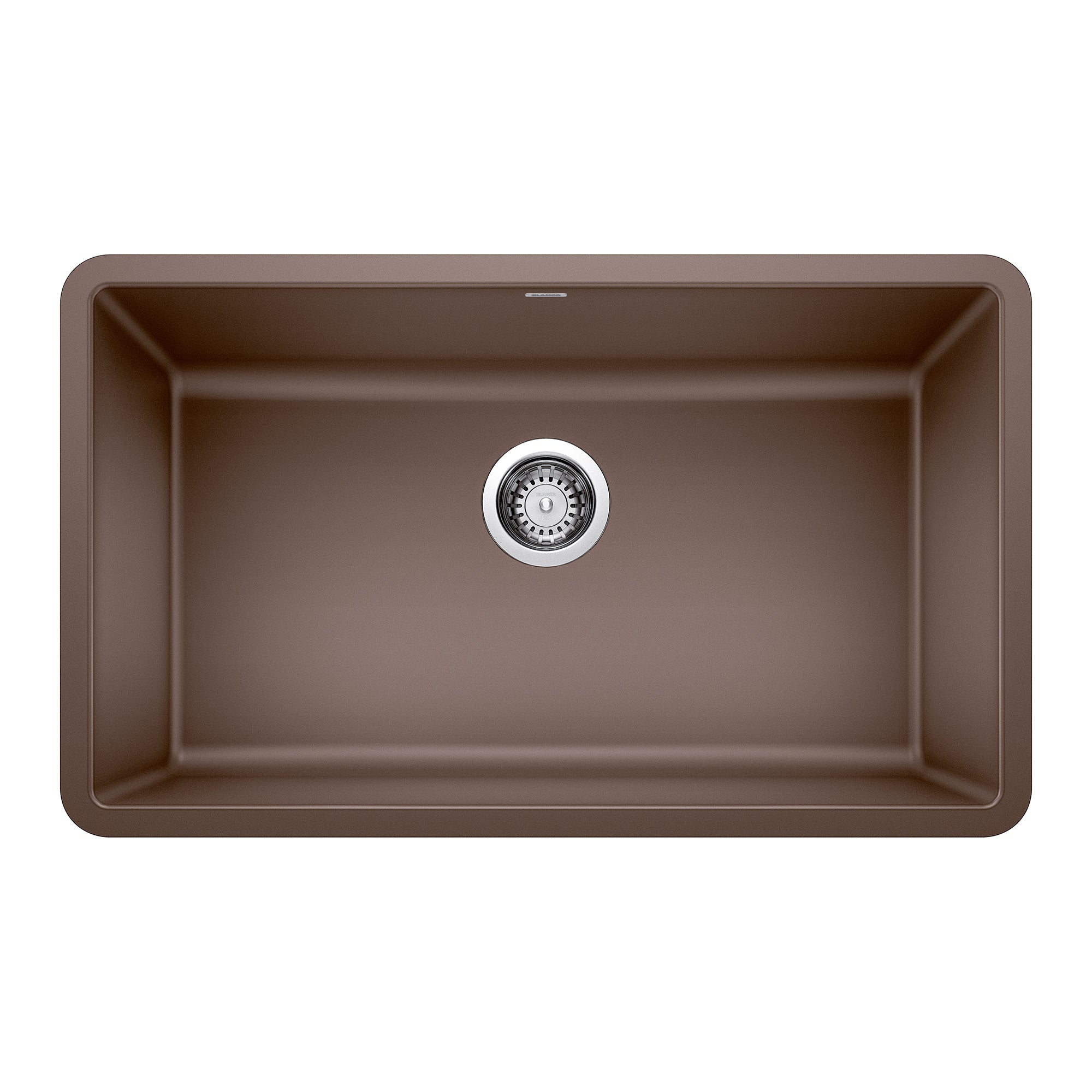 Blanco Precis 30" Undermount Granite Composite Kitchen Sink, Silgranit, Cafe, 442537