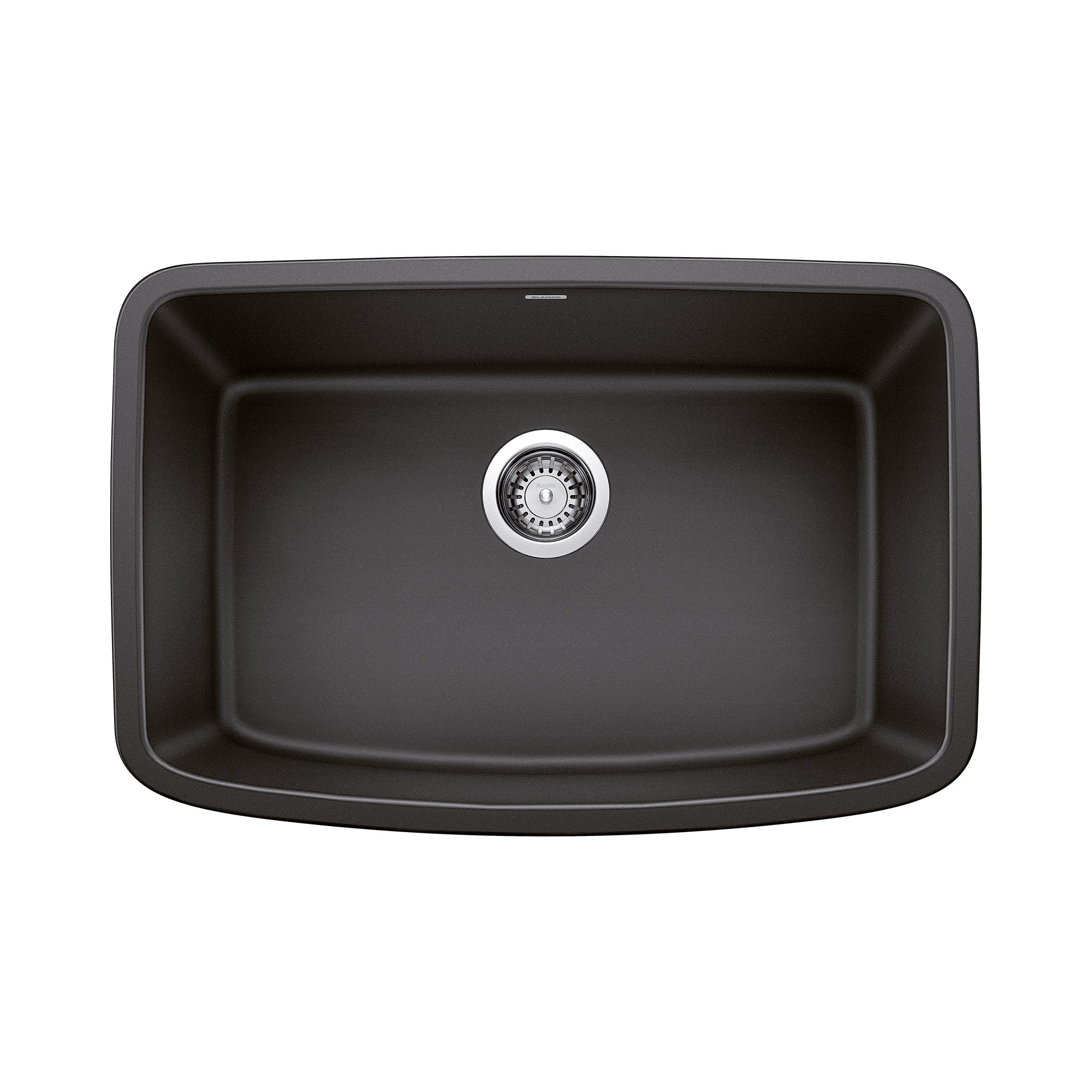Blanco Valea 27" Undermount Granite Composite Kitchen Sink, Silgranit, Anthracite, 442552