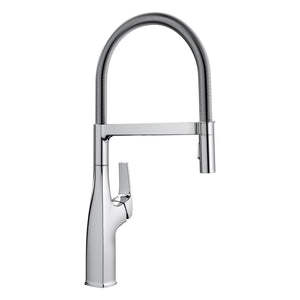 Alternate Image for Blanco Rivana 1.5 GPM Brass Kitchen Faucet, Semi-Pro, Polished Chrome, 442675