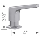 Blanco Rivana Soap Dispenser - PVD Steel, 442680