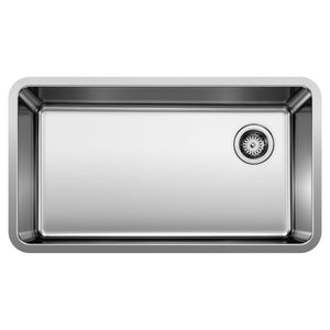 Alternate Image for Blanco Formera 33" Undermount Stainless Steel Kitchen Sink, 18 Gauge, Satin Polish, 442763